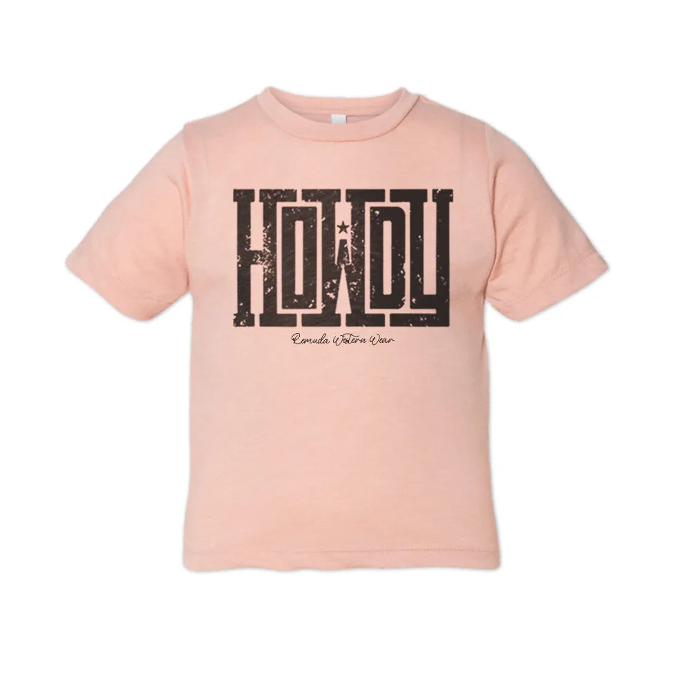 Howdy - Toddler Western Tee