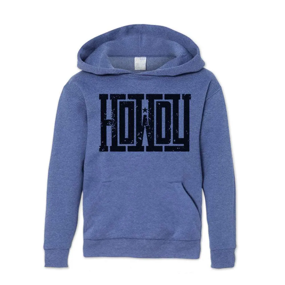 Howdy - Youth Western Pullover Hoodie