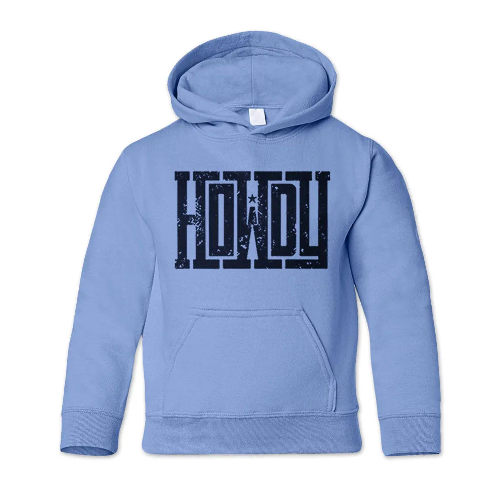 Howdy - Youth Western Pullover Hoodie