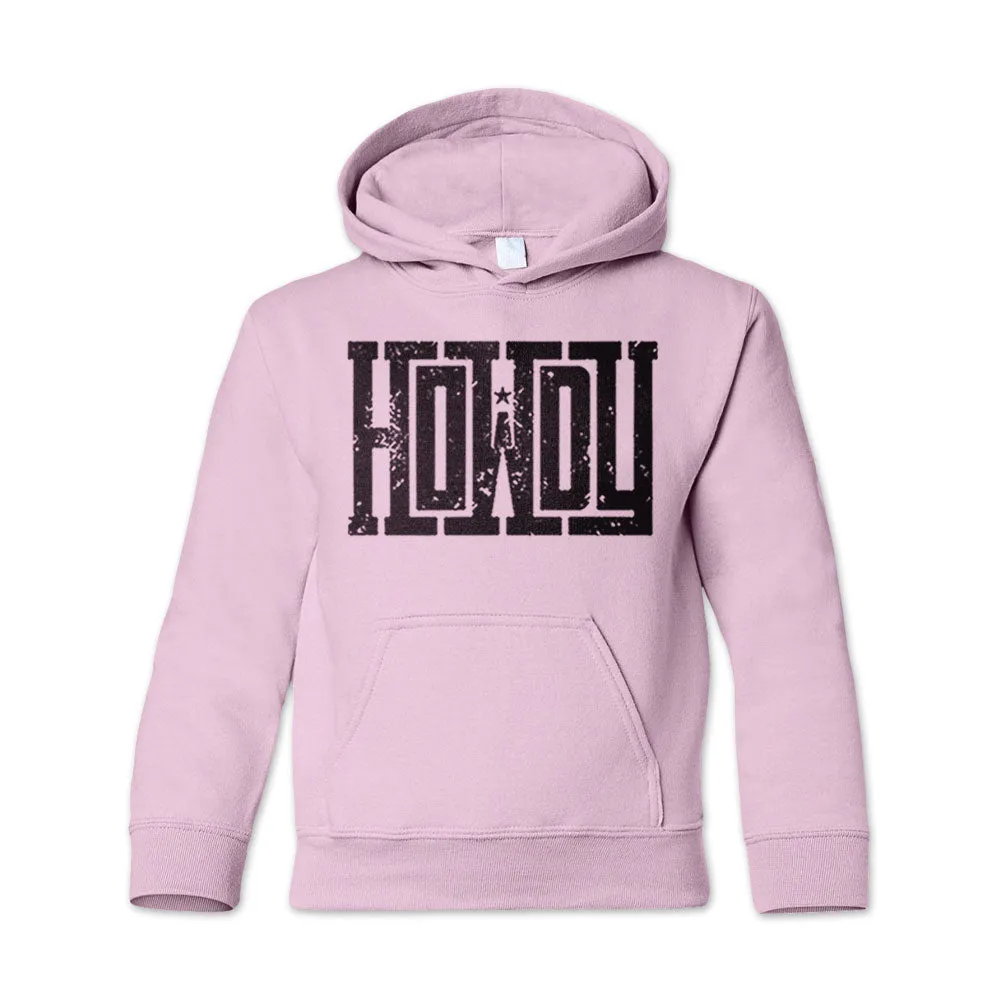 Howdy - Youth Western Pullover Hoodie