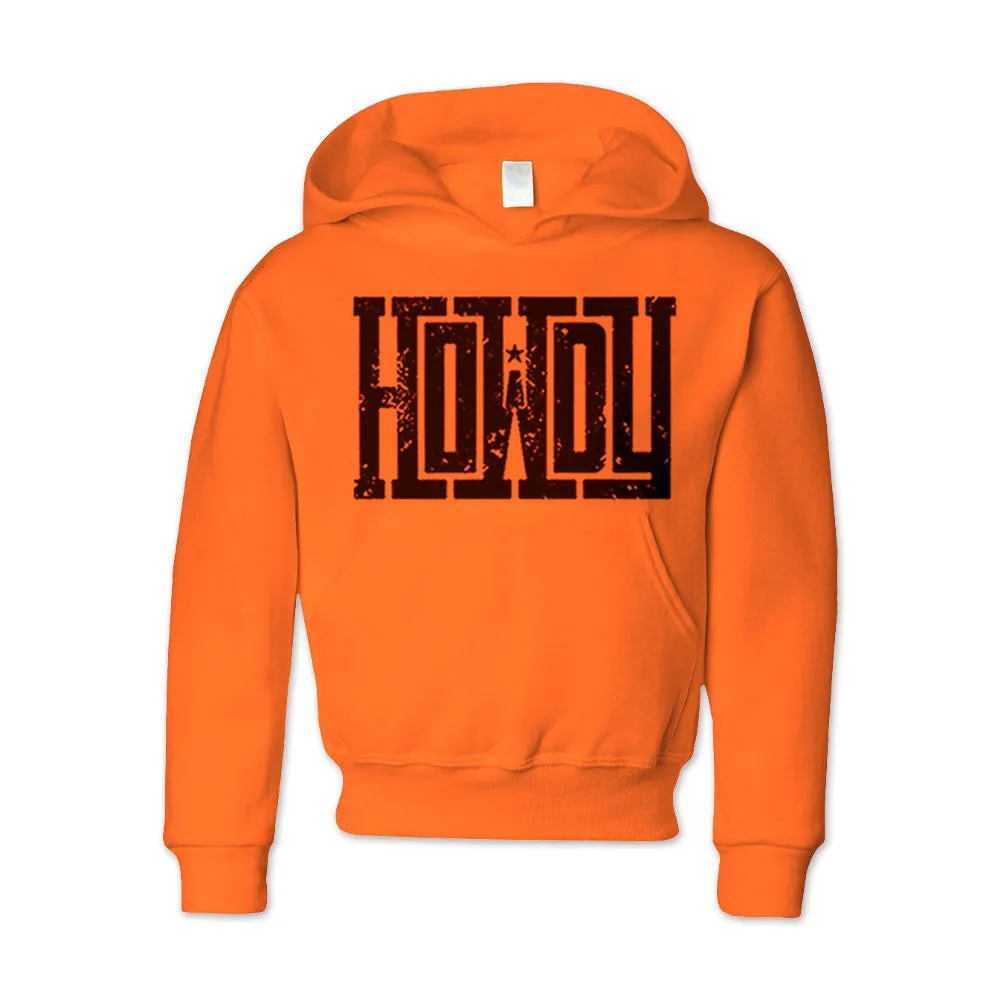 Howdy - Youth Western Pullover Hoodie
