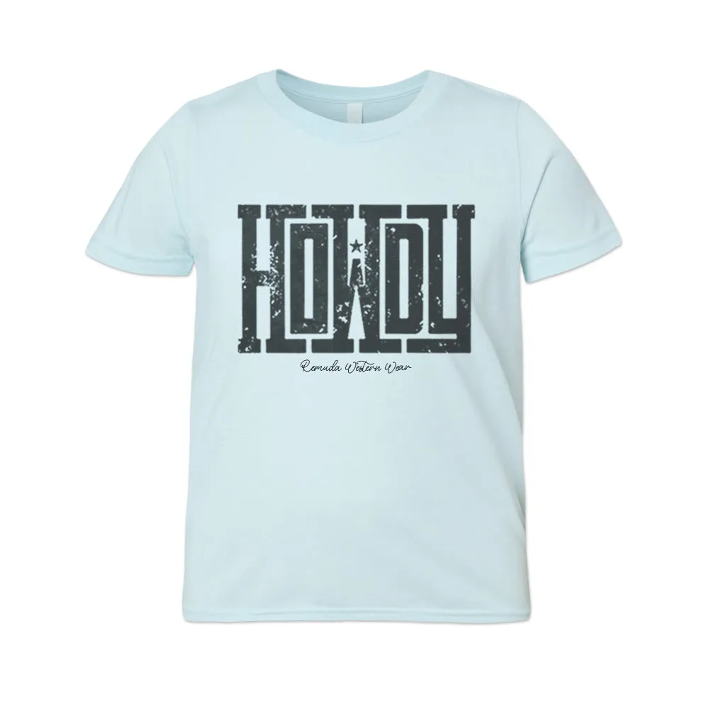 Howdy - Youth Western Tee