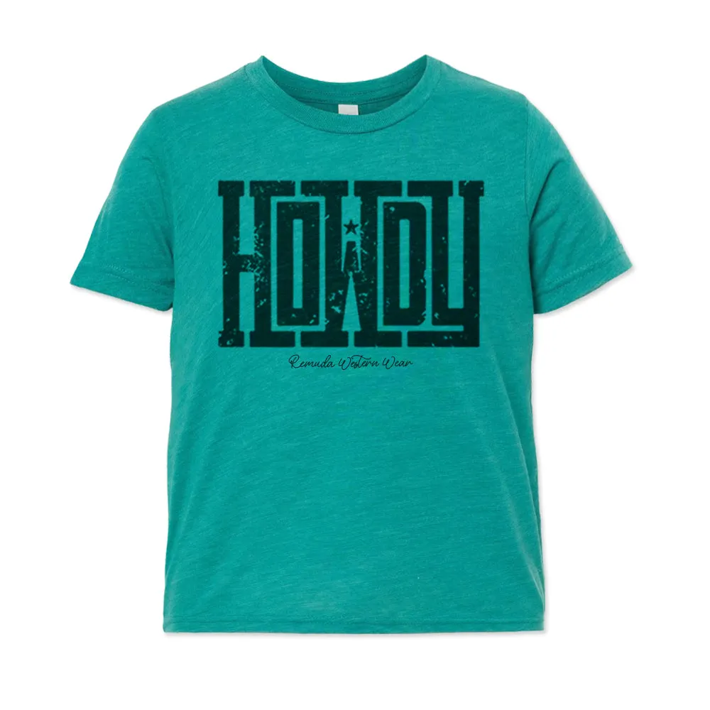 Howdy - Youth Western Tee