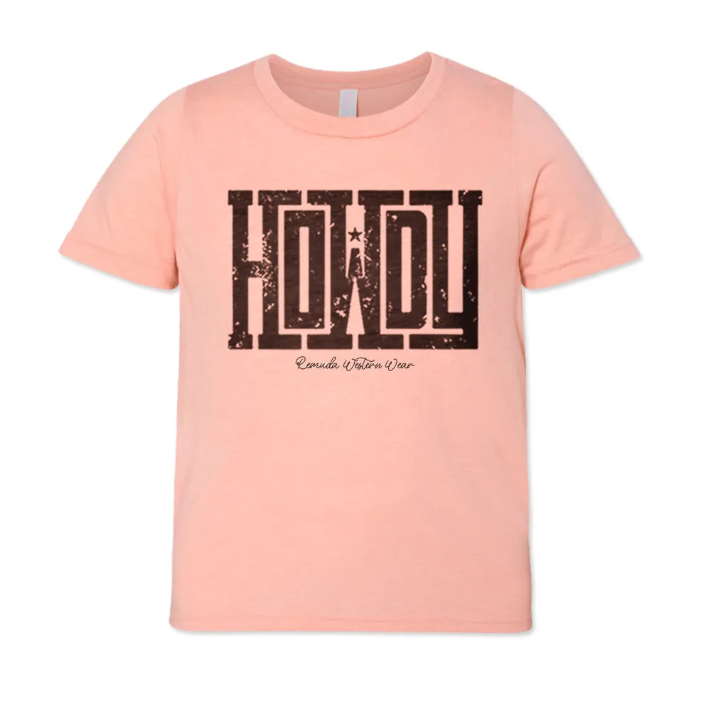 Howdy - Youth Western Tee
