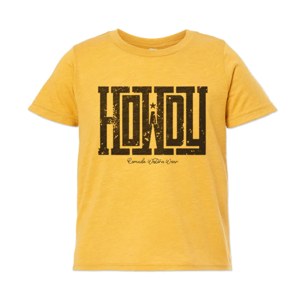 Howdy - Youth Western Tee