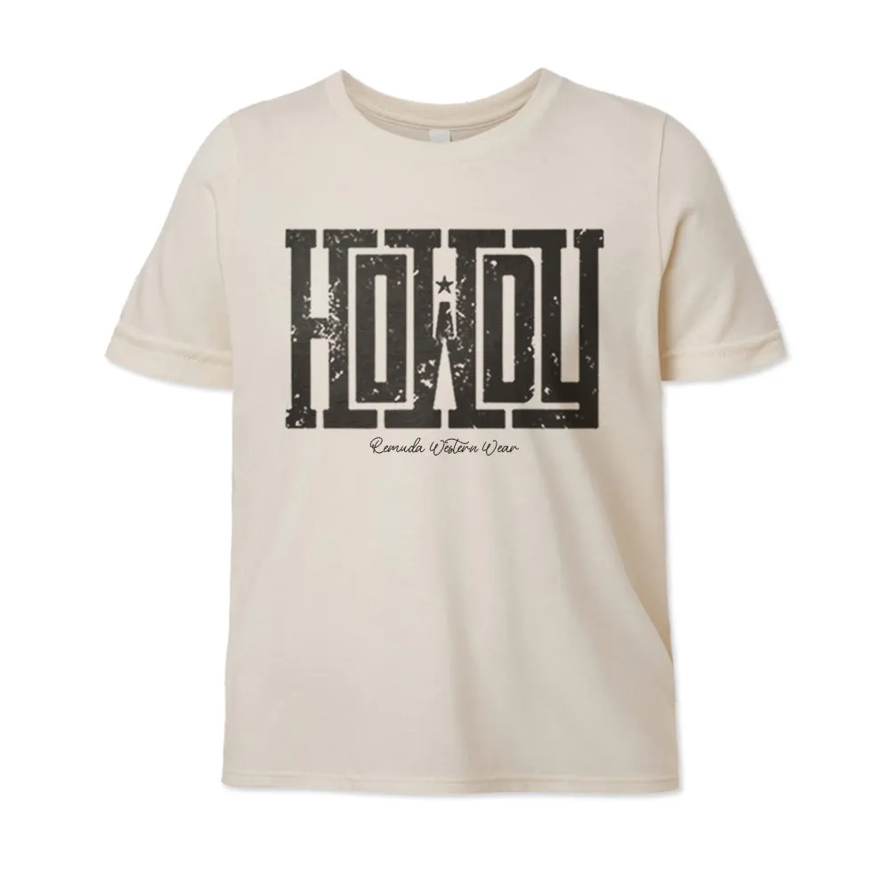 Howdy - Youth Western Tee