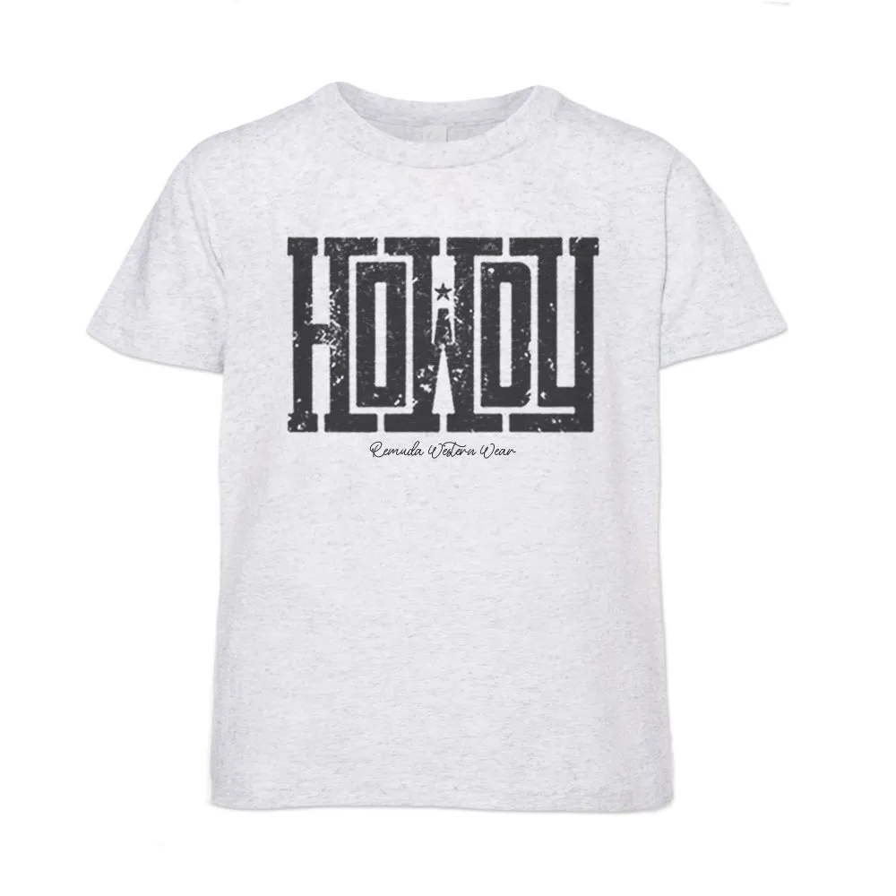 Howdy - Youth Western Tee