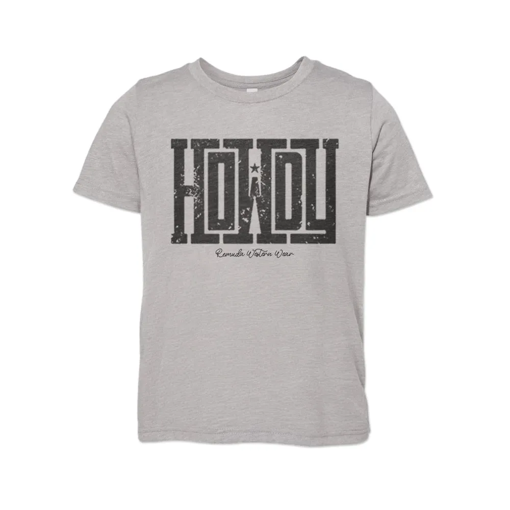 Howdy - Youth Western Tee