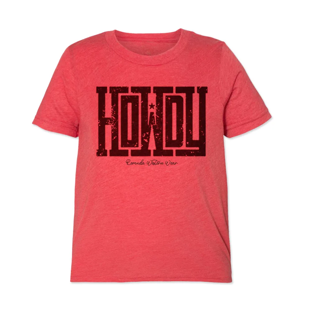 Howdy - Youth Western Tee
