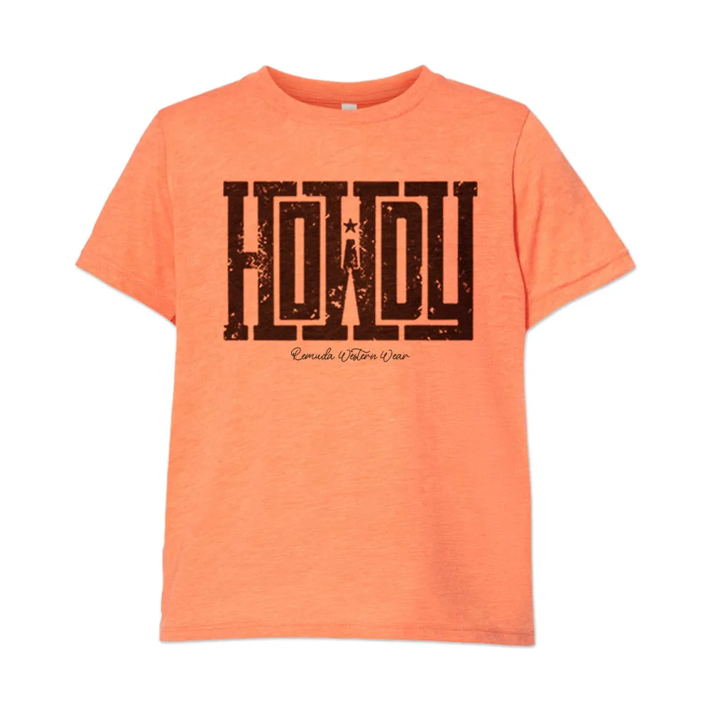 Howdy - Youth Western Tee