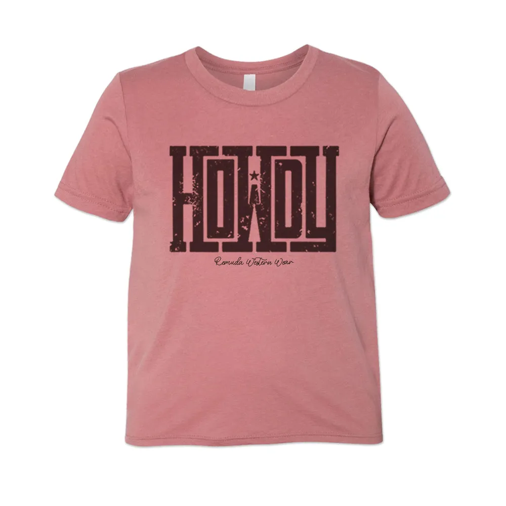 Howdy - Youth Western Tee