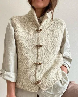 IVY™ - Classic Sleeveless Cardigan