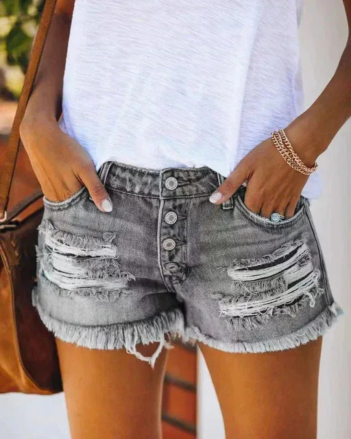 IVY - Women's casual denim shorts