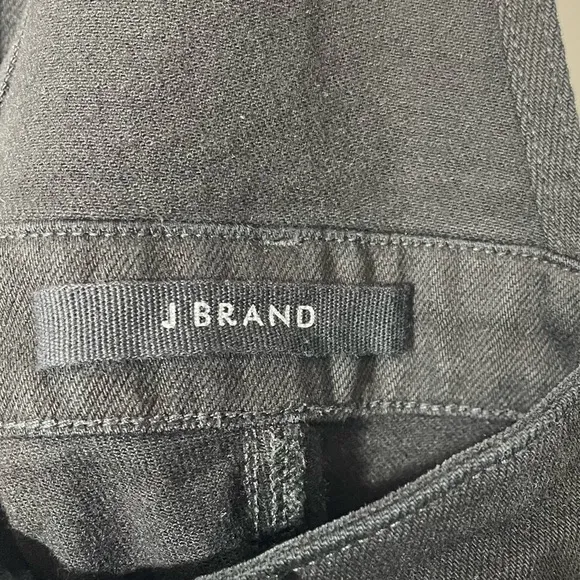 J BRAND JULES OVERALLS JEAN DUNGAREES BLACK BOYFRIEND STRAIGHT LEG RETRO DENIM M