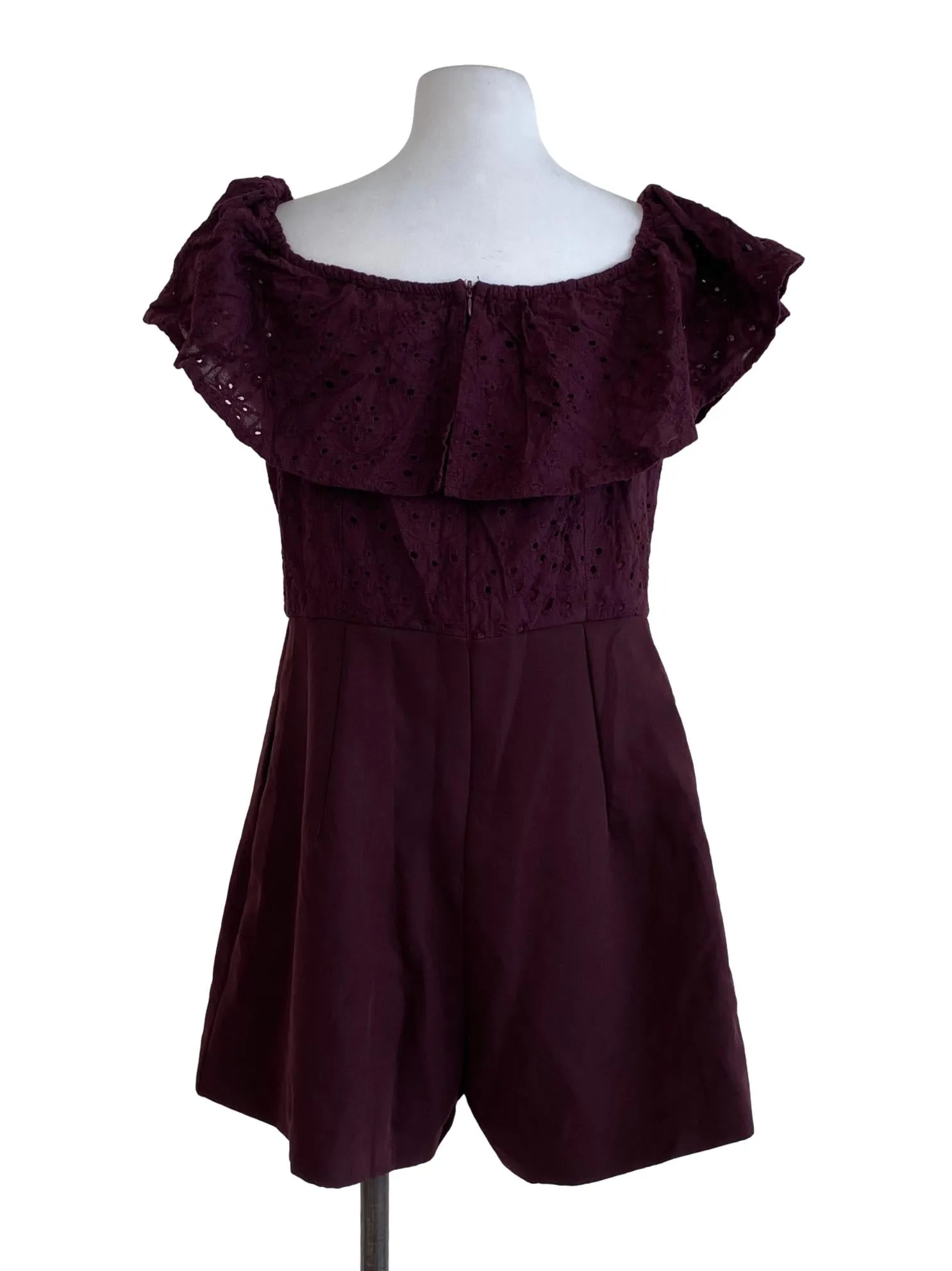 Jam Eyelet Rompers Overalls
