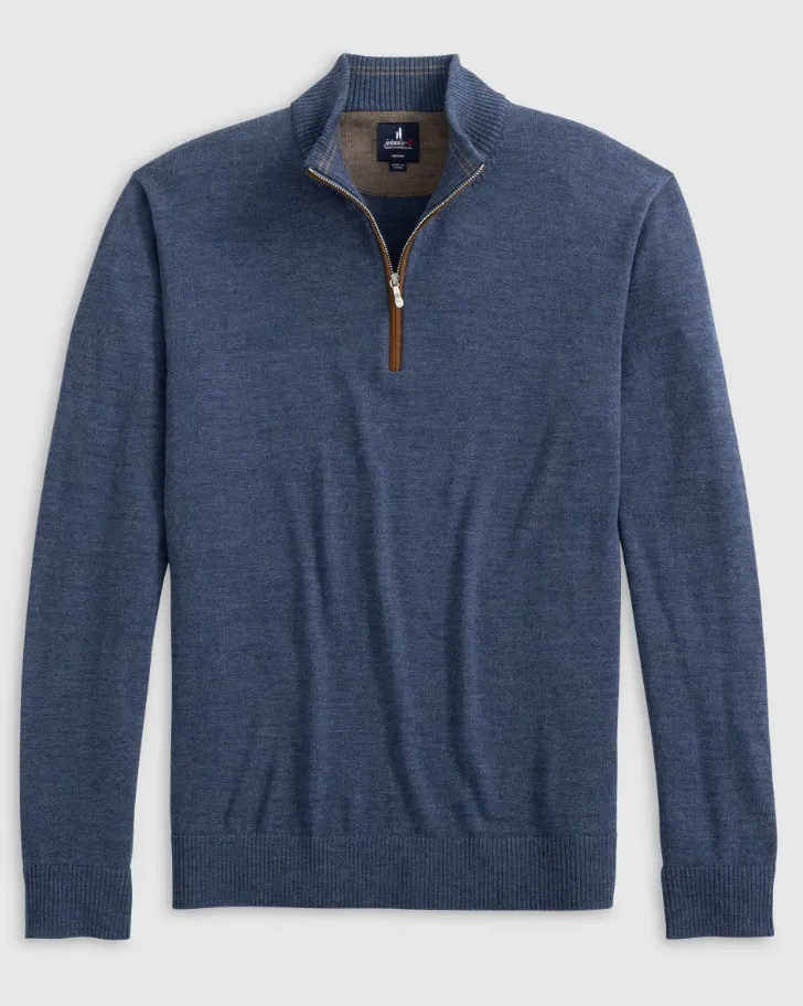 Johnnie-O Raynor Merino 1/4 Zip Sweater
