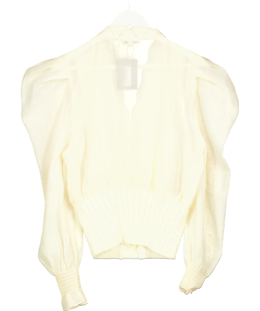 Jovonna London Cream Fen Cardigan UK S