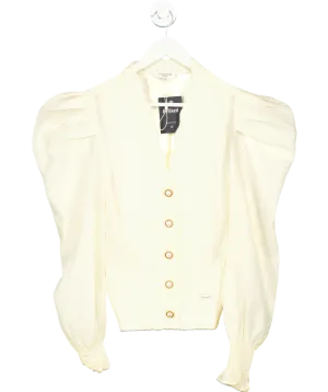 Jovonna London Cream Fen Cardigan UK S