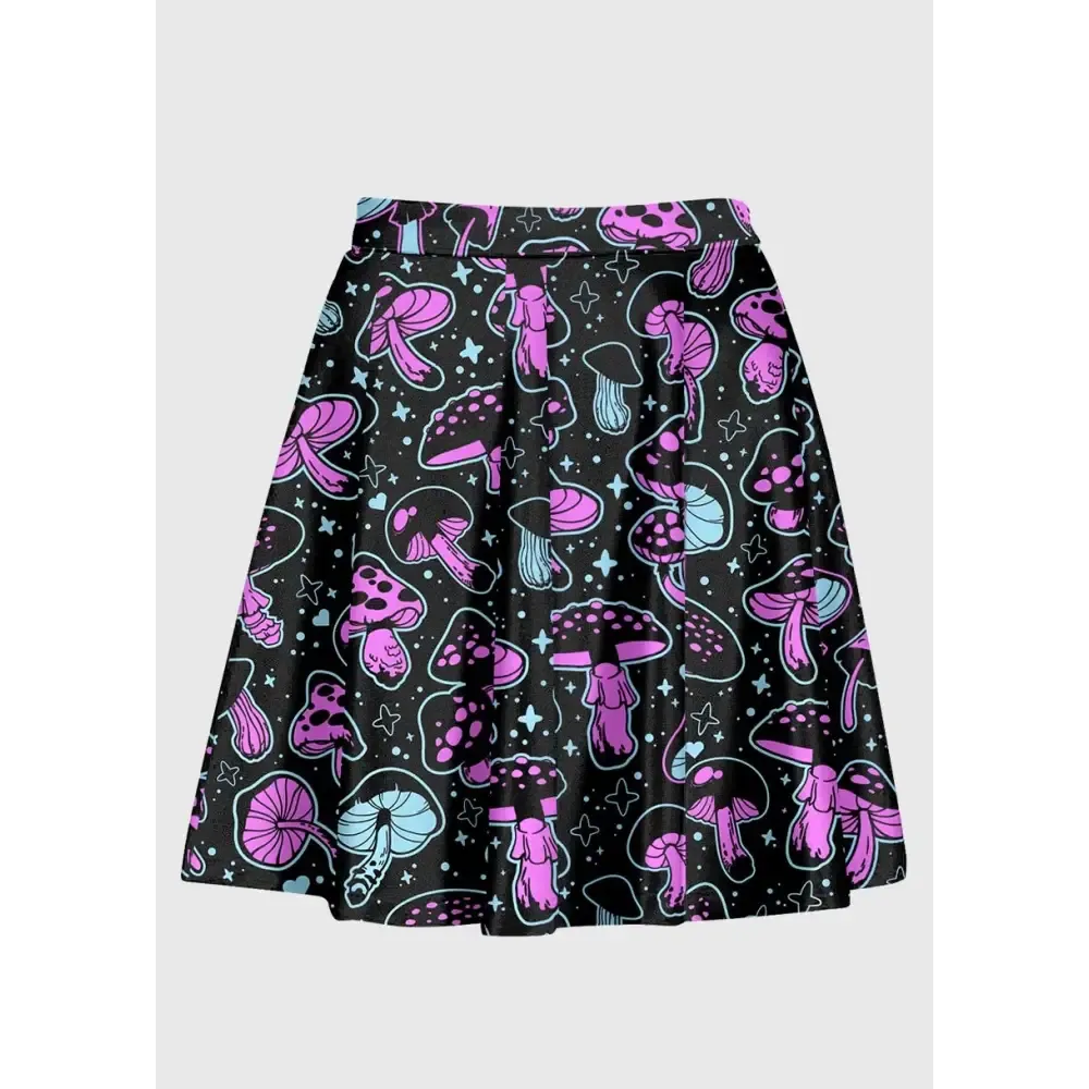 Jupe Noire Champignon Rose Bleu and Bleu Noir Apparel Collection