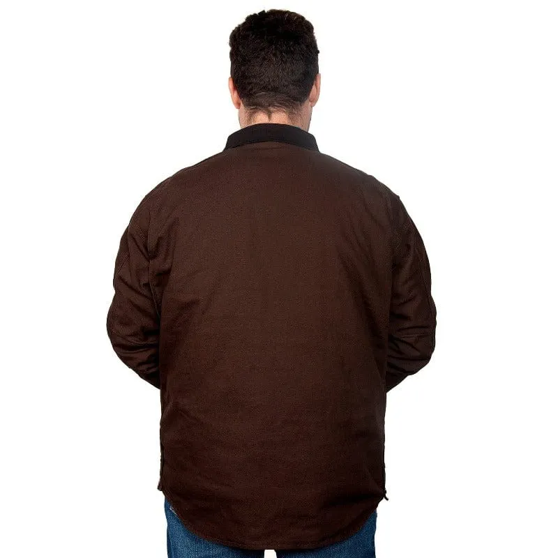 Just Country Mens Diamantina Jacket Chocolate (MWOJ1917)