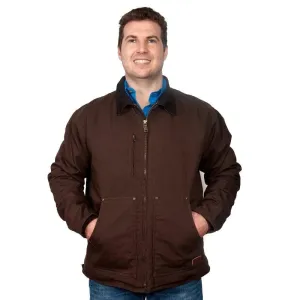 Just Country Mens Diamantina Jacket Chocolate (MWOJ1917)
