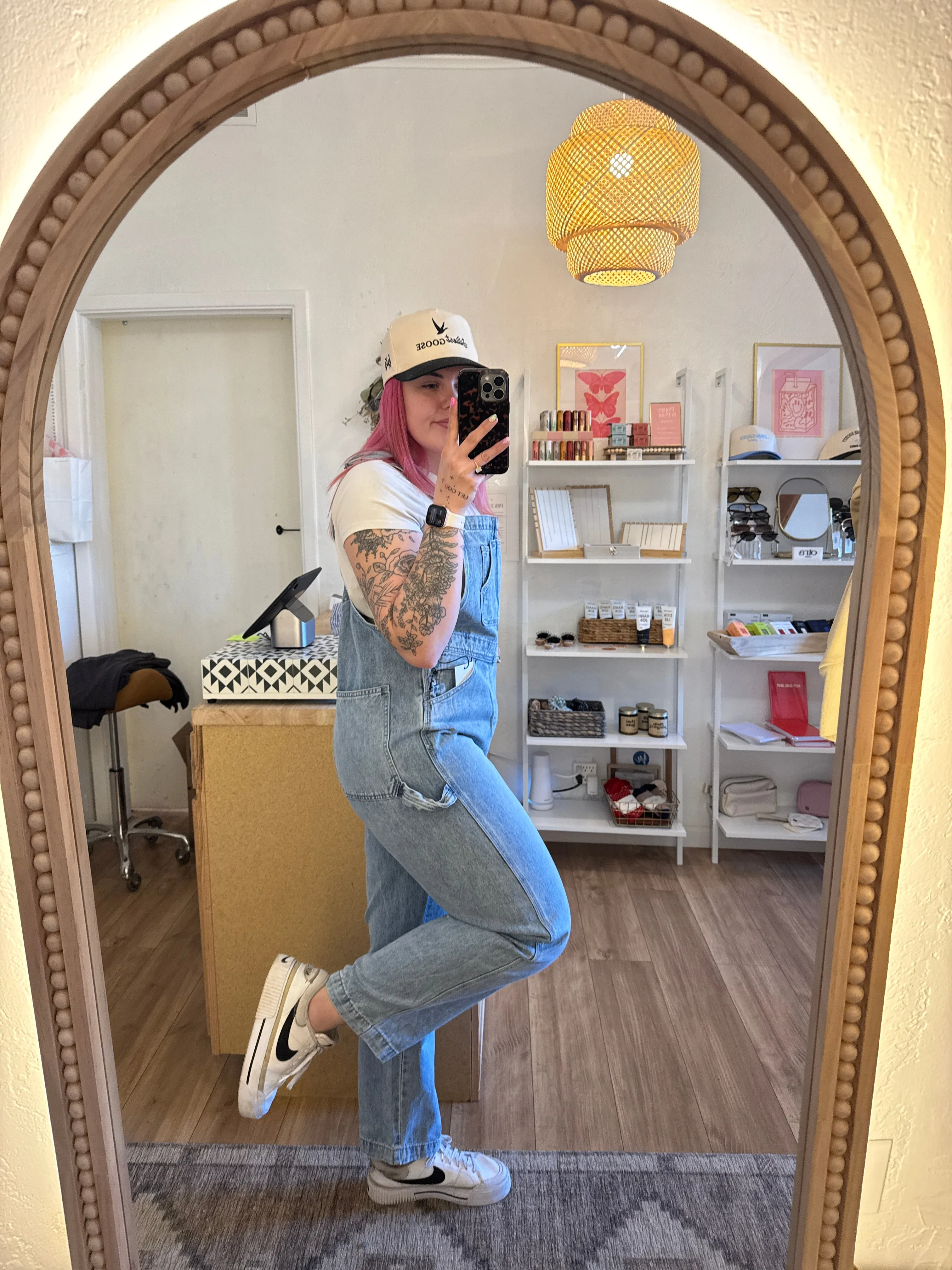 Kassi Utility Denim Overalls
