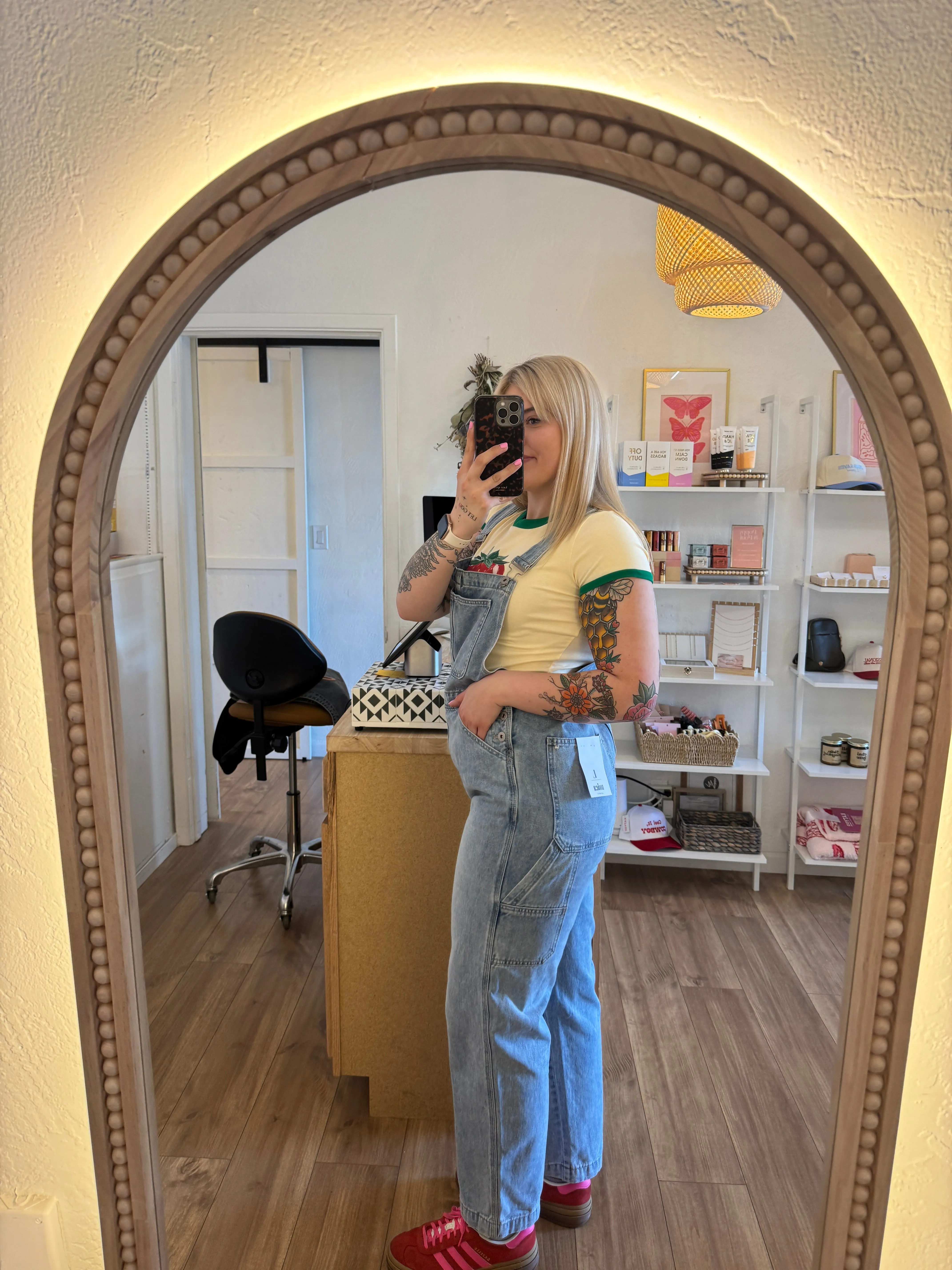 Kassi Utility Denim Overalls