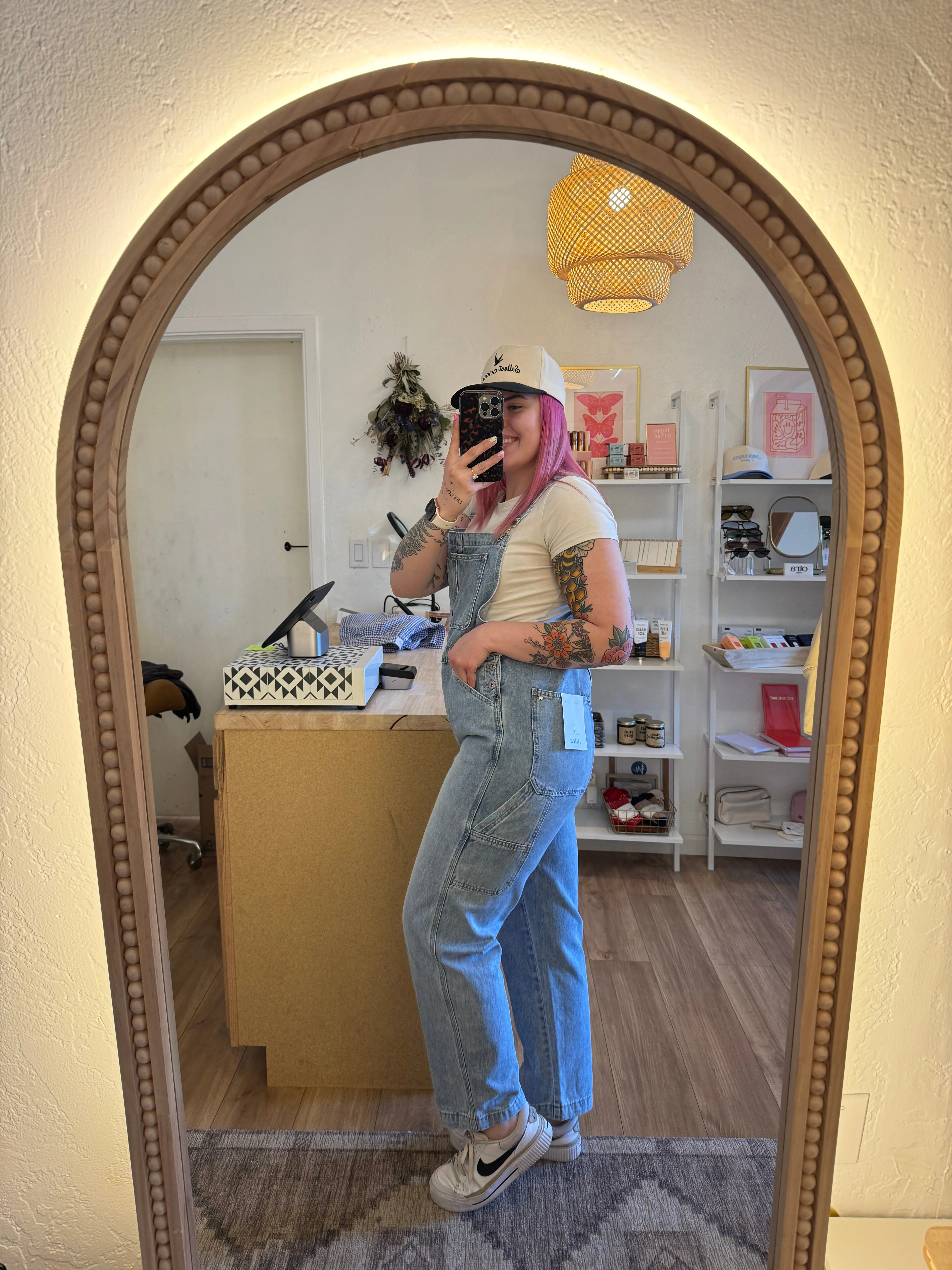 Kassi Utility Denim Overalls