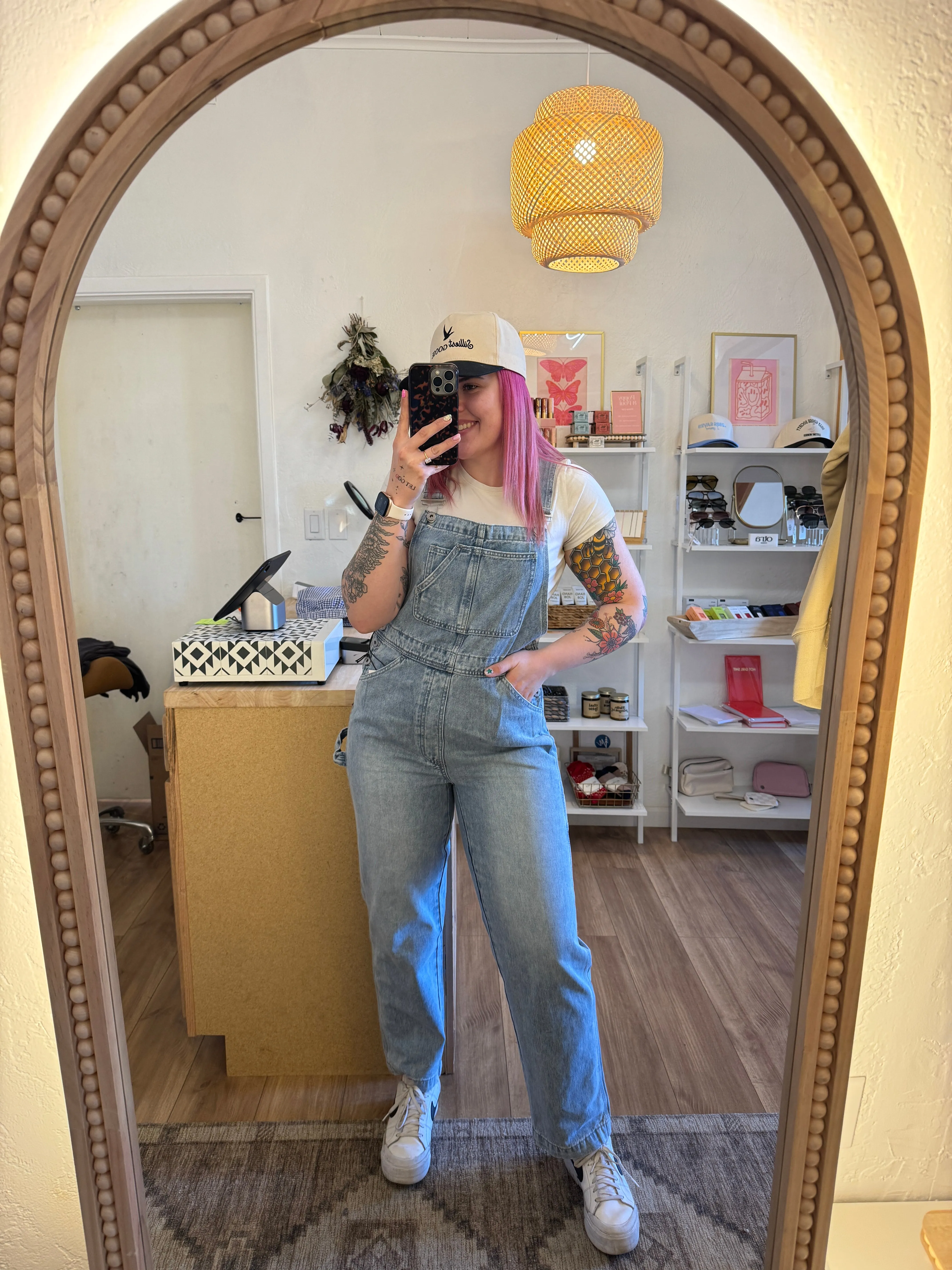 Kassi Utility Denim Overalls