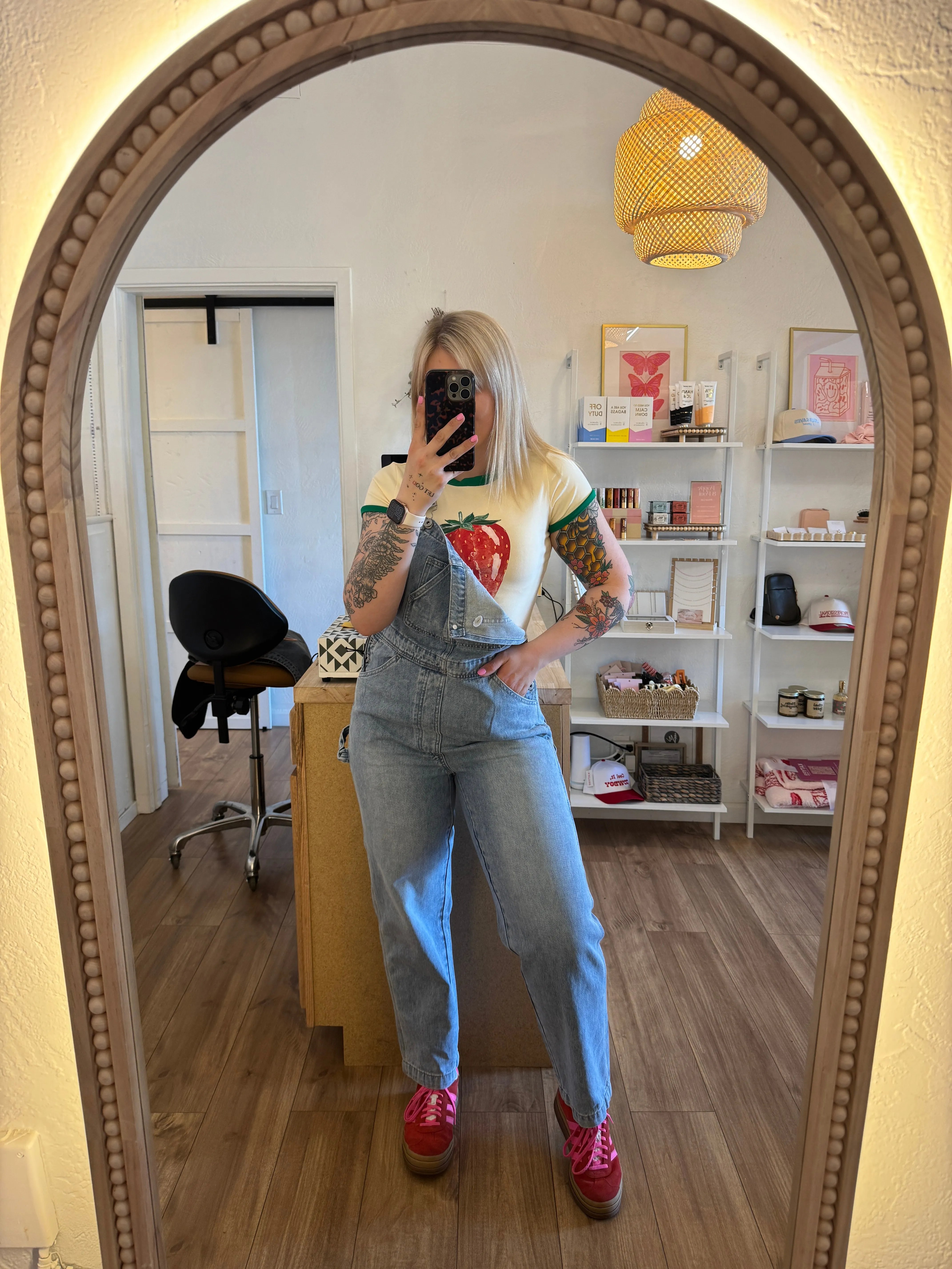 Kassi Utility Denim Overalls