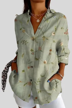 KATE |  CASUAL PRINTED BLOUSE