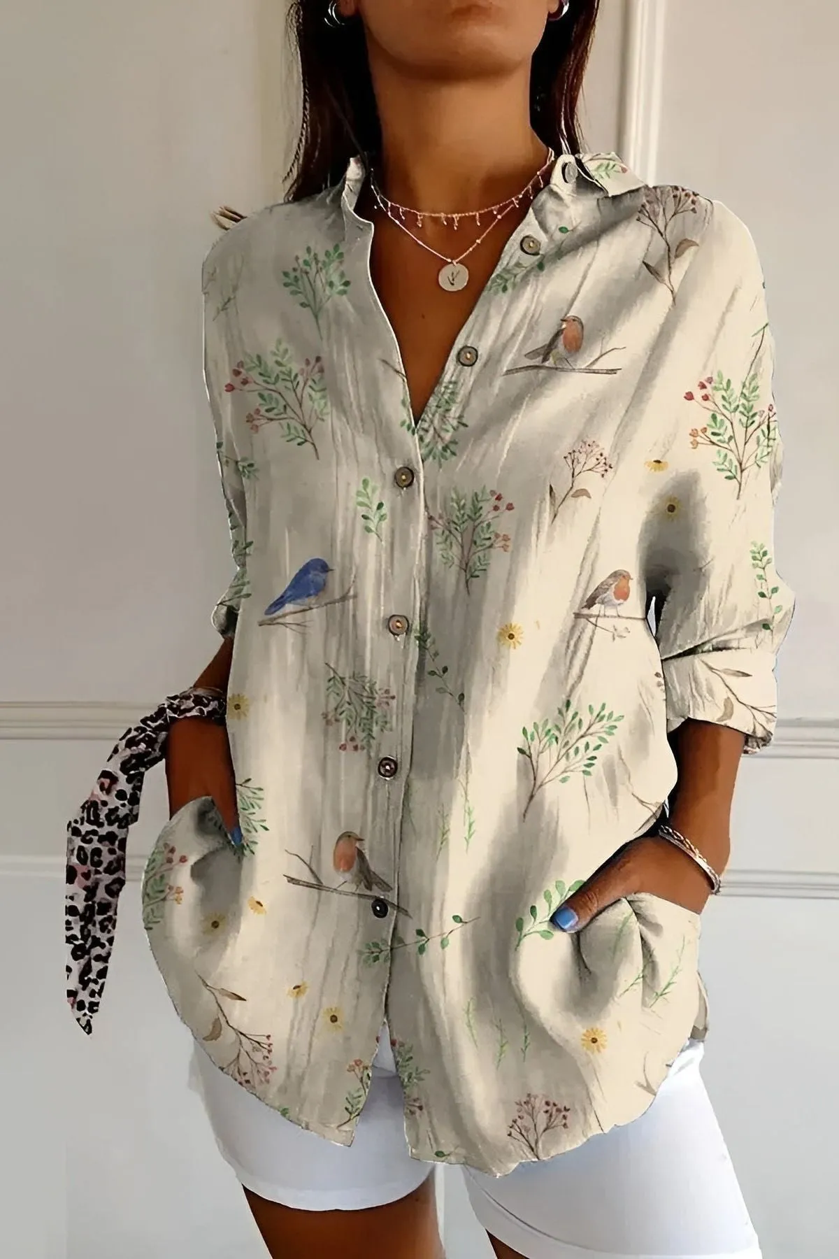 KATE |  CASUAL PRINTED BLOUSE