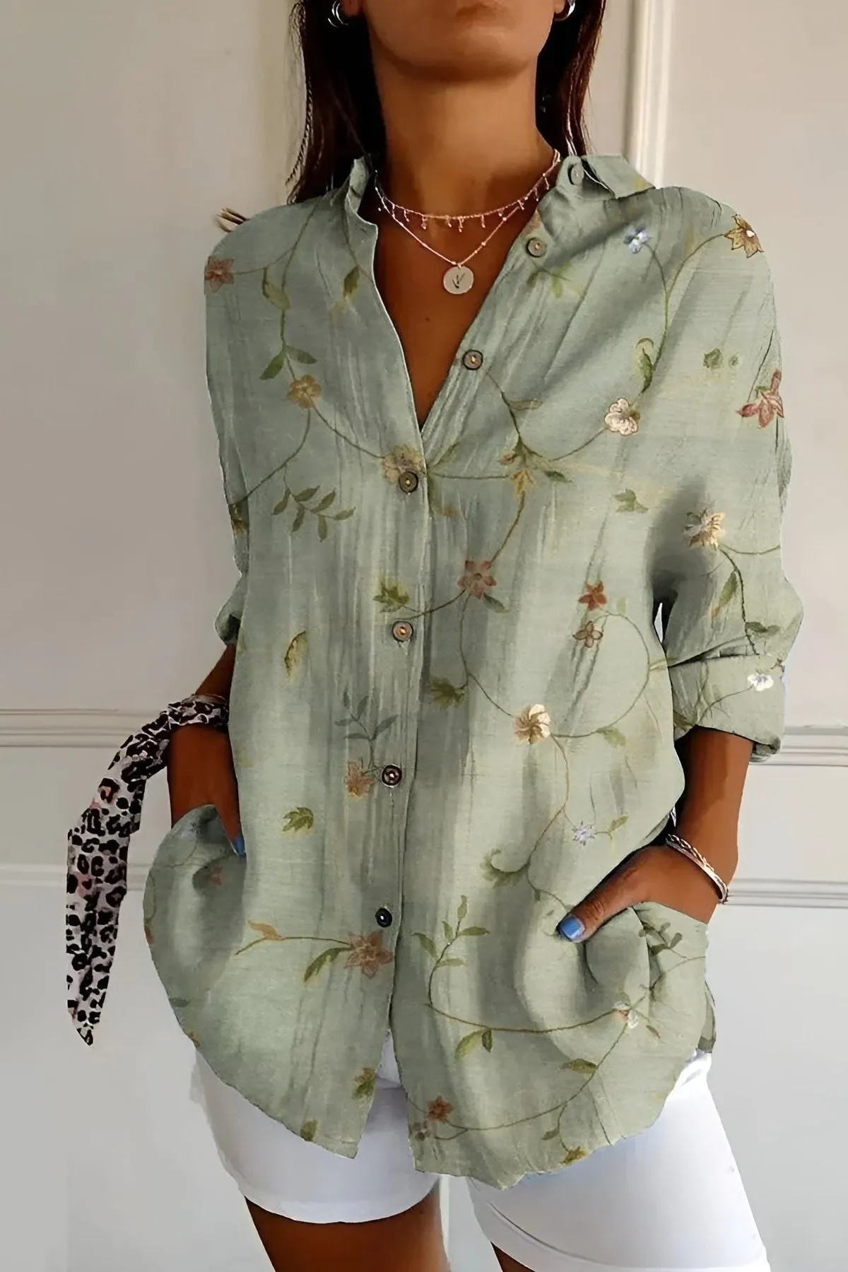 KATE |  CASUAL PRINTED BLOUSE