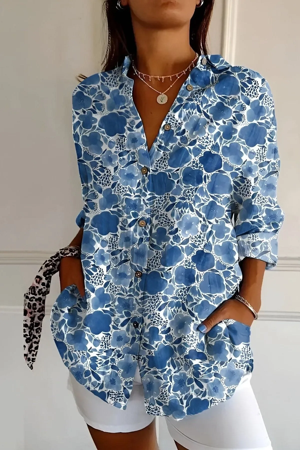 KATE |  CASUAL PRINTED BLOUSE