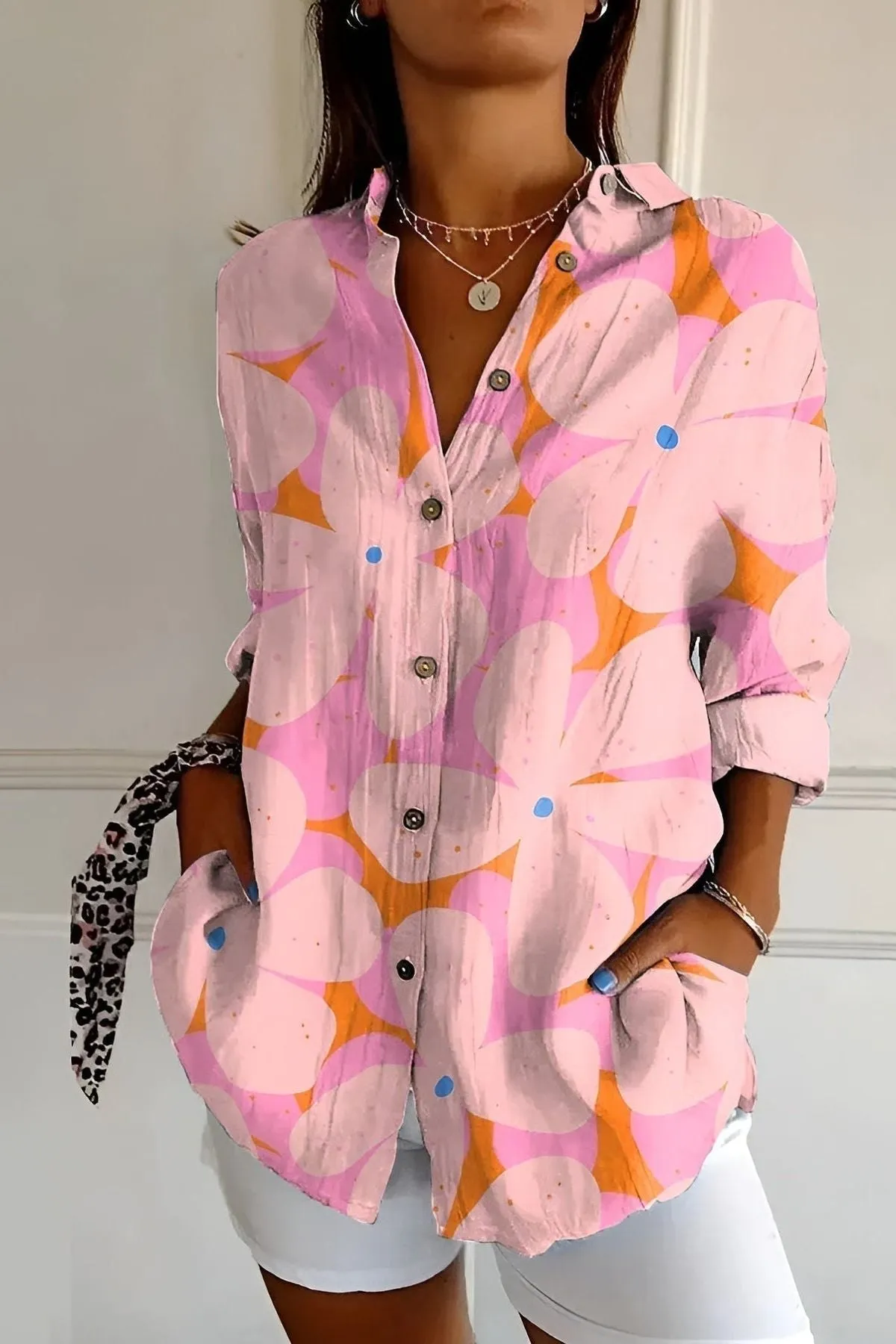 KATE |  CASUAL PRINTED BLOUSE