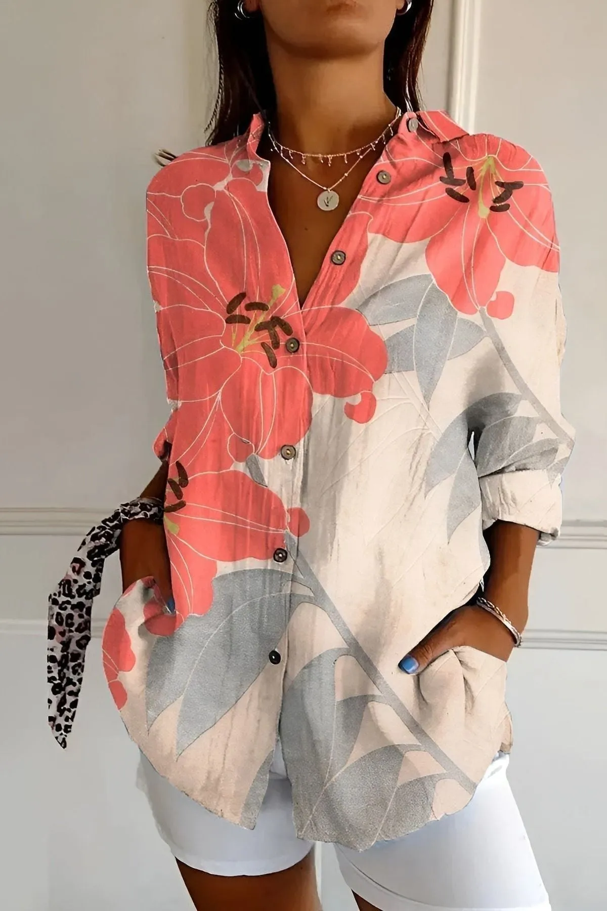 KATE |  CASUAL PRINTED BLOUSE