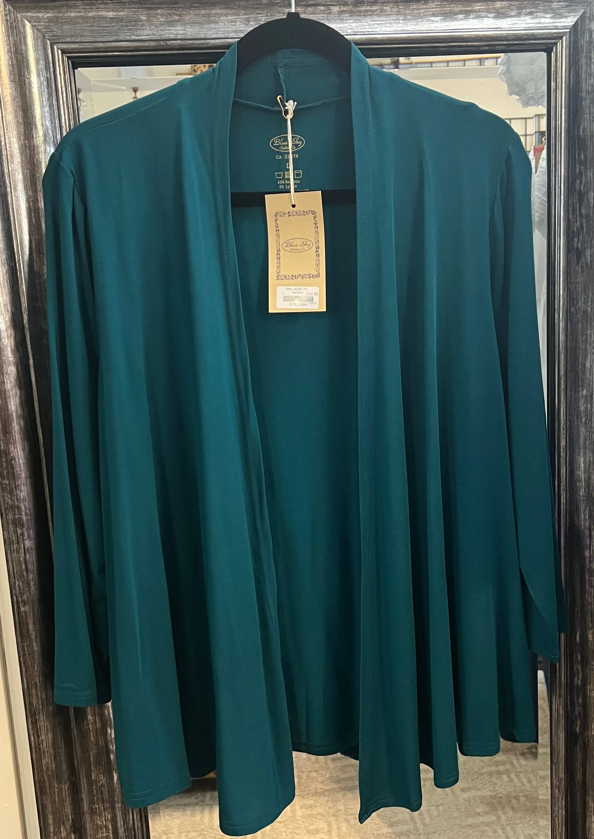 Kathy  Bamboo long Jacket 7 colours