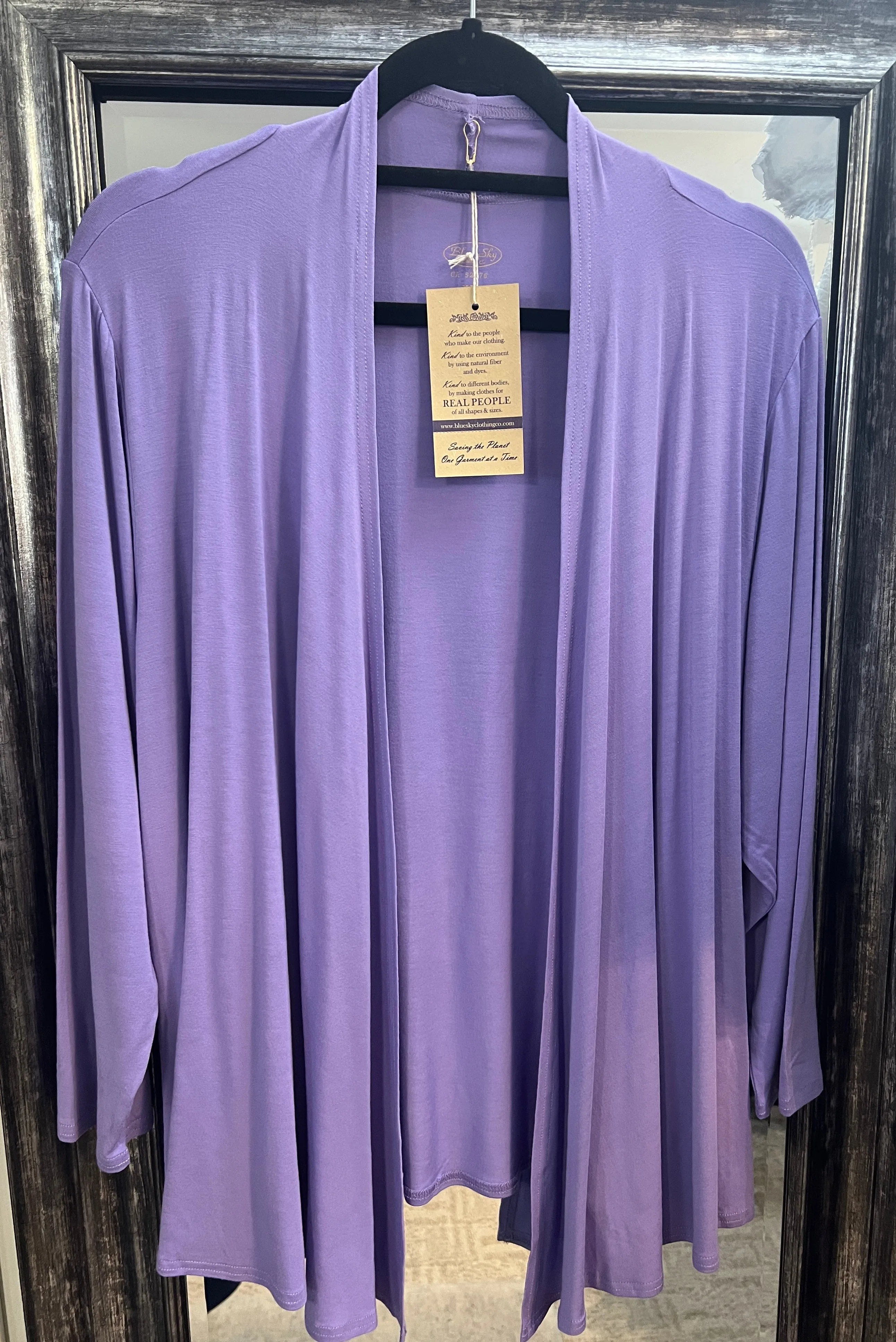 Kathy  Bamboo long Jacket 7 colours