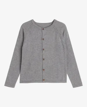 KIMNNM ORGANIC COTTON CARDIGAN