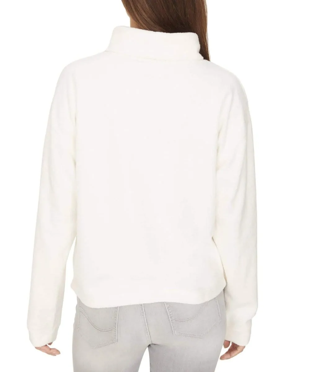 Kyla Mock Neck Pullover, Salt