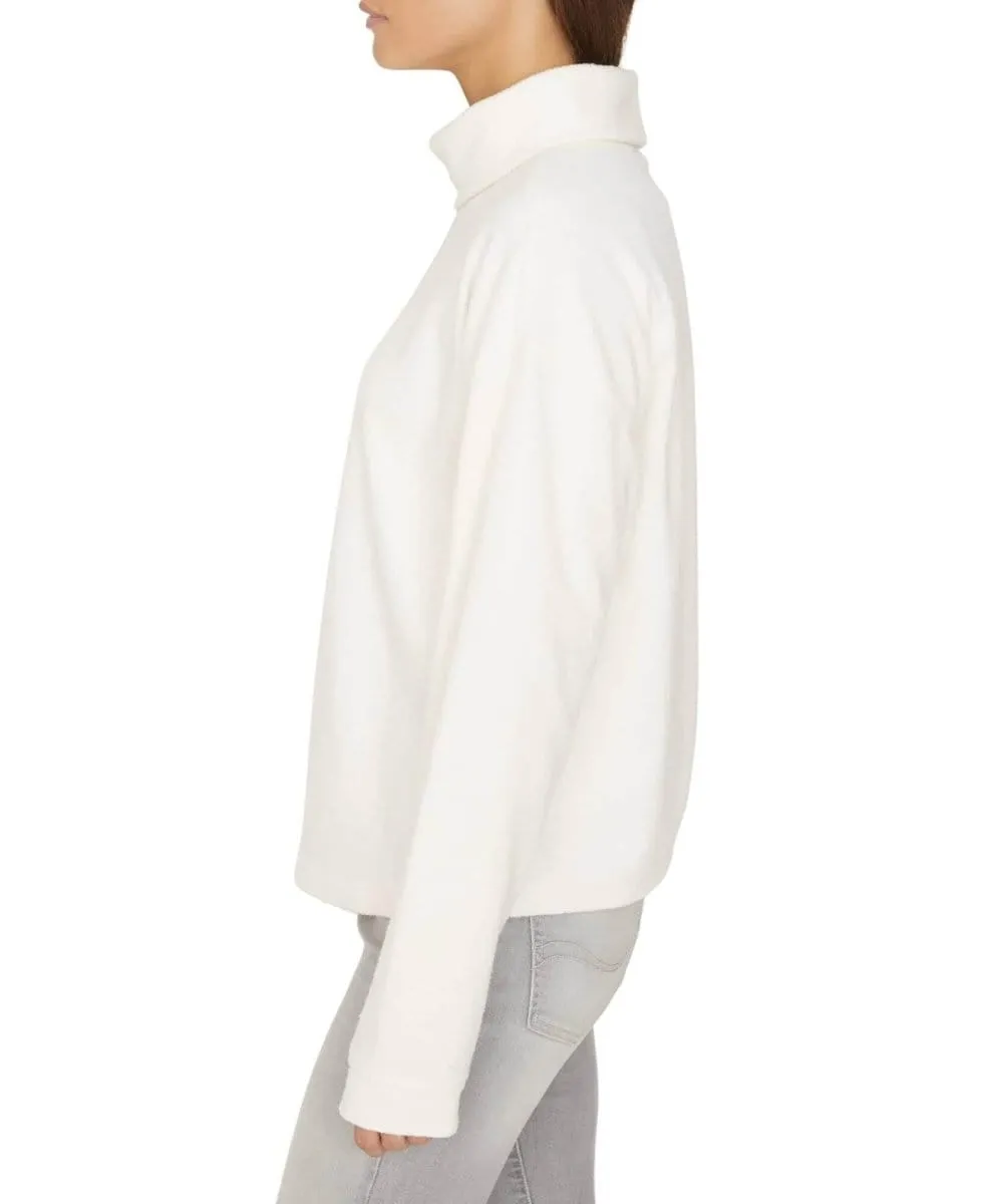 Kyla Mock Neck Pullover, Salt