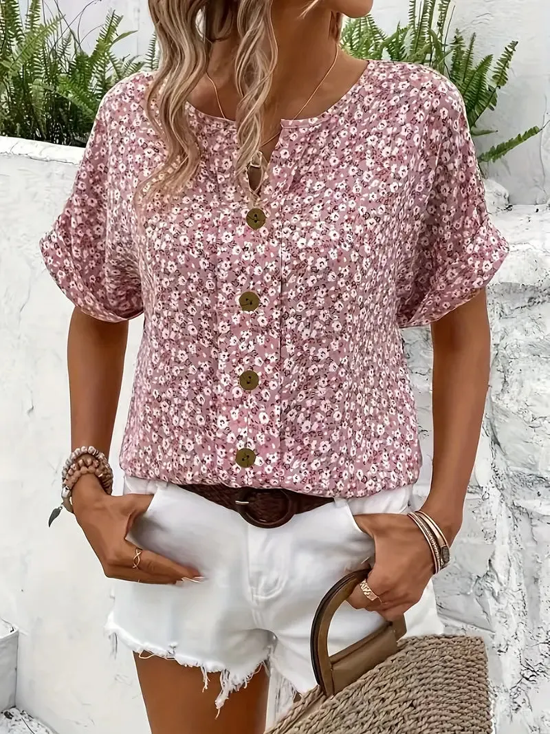 Lily | Casual Button-Up Top