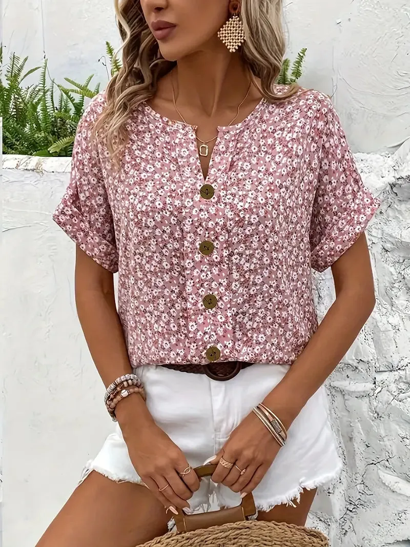 Lily | Casual Button-Up Top