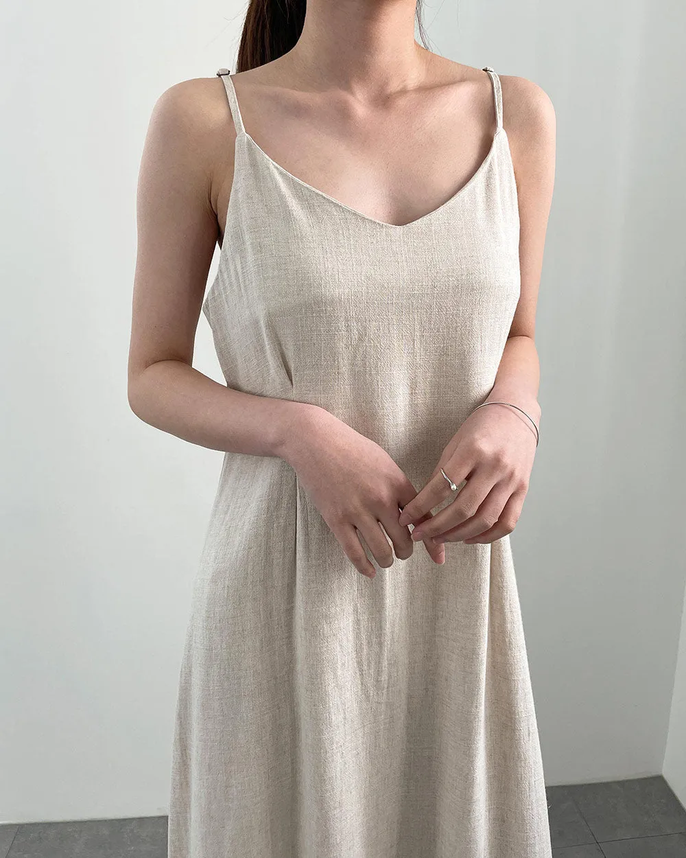 Linen jacket & dress set