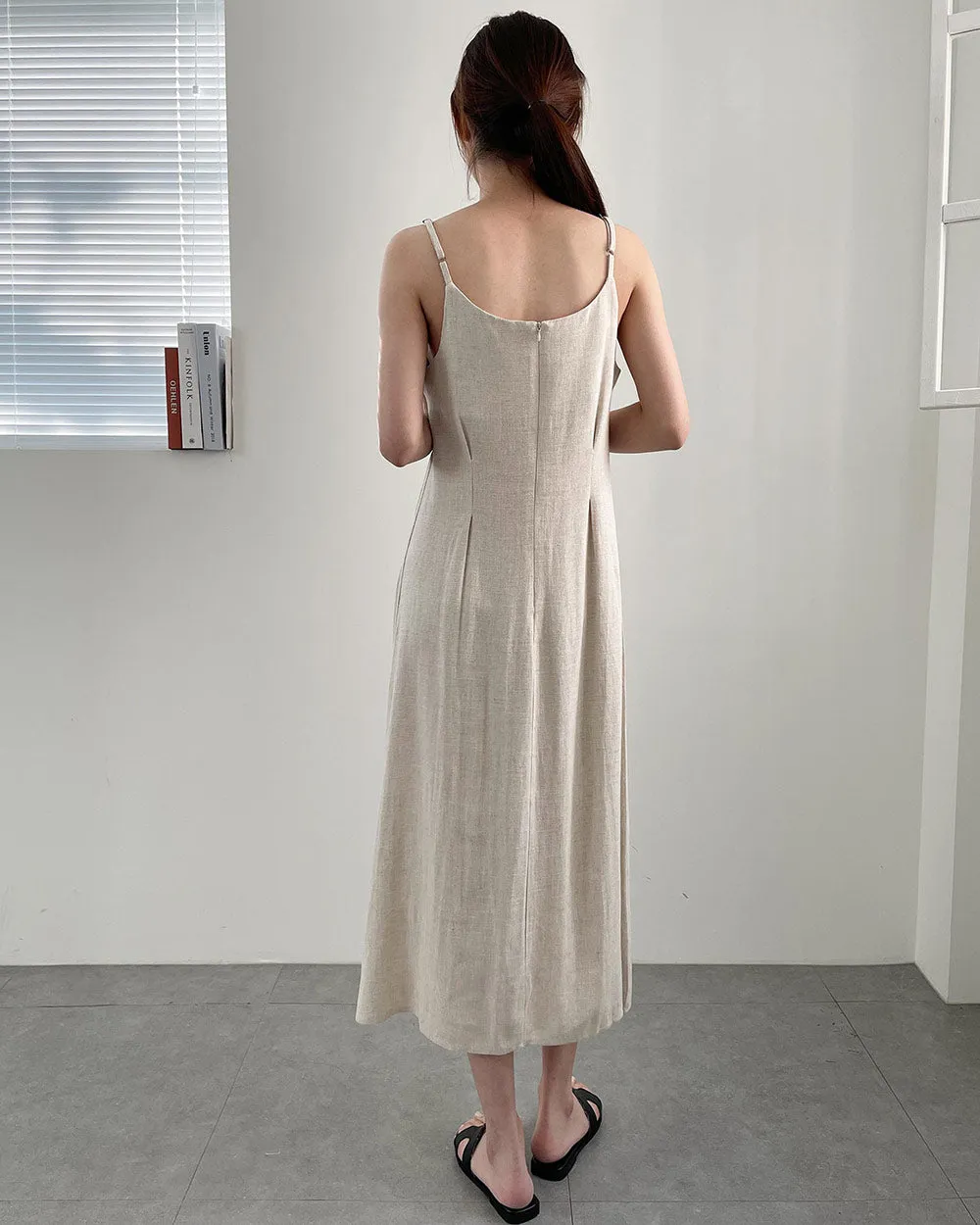Linen jacket & dress set