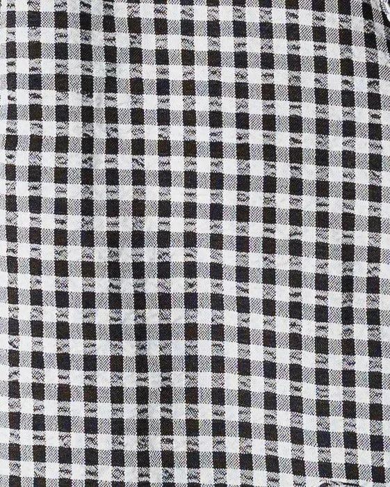 Lizzy Checkered Tie Top