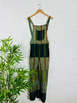 Long Wide Leg Dungarees
