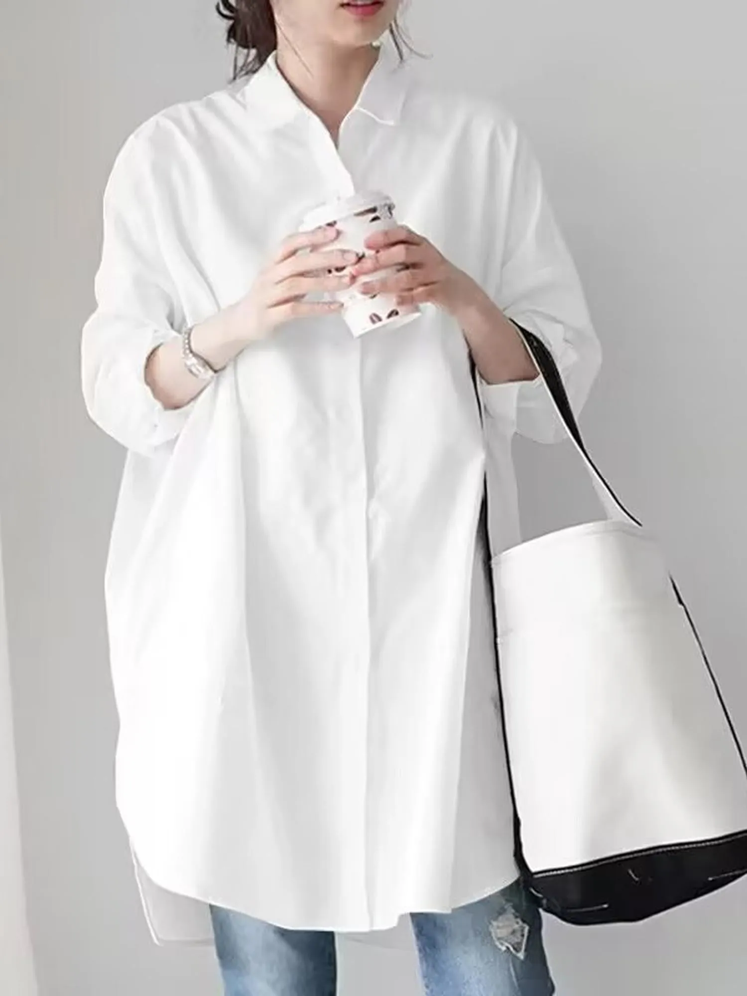 Longline Oversized Shirt