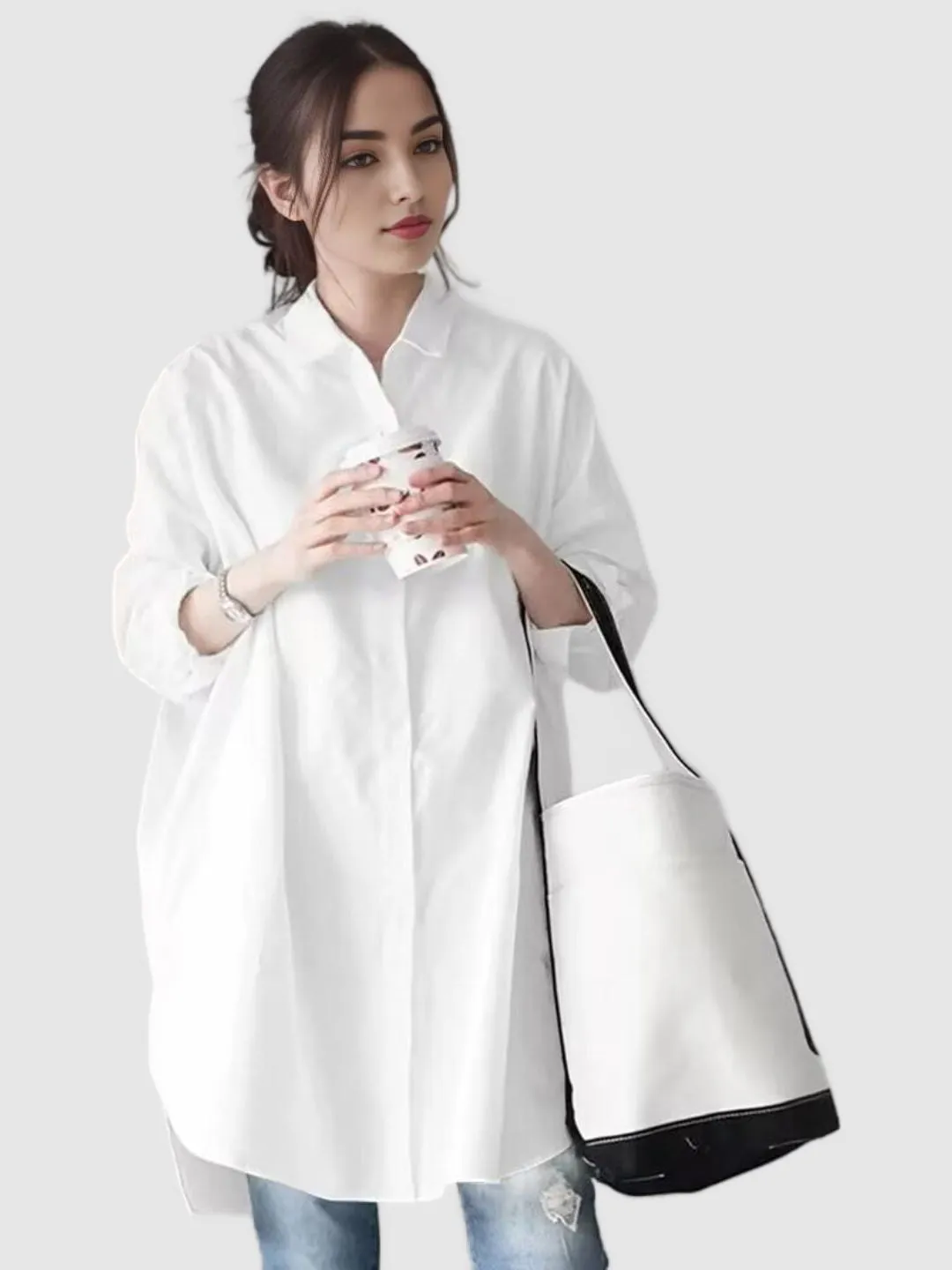 Longline Oversized Shirt