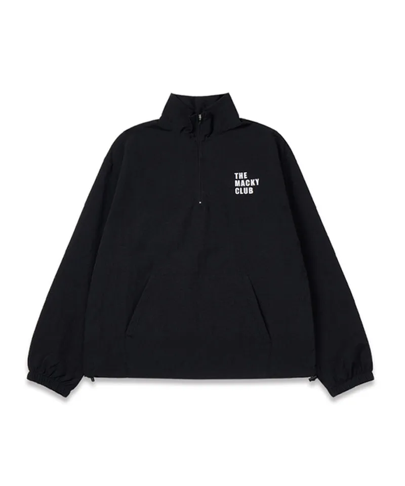 MACKY Golf: The Mackyclub Anorak - Black